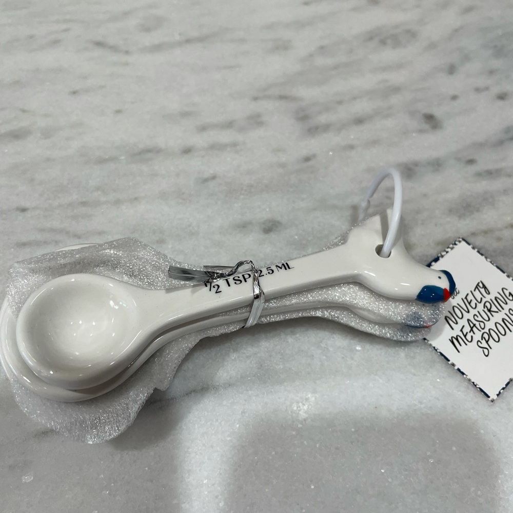 Chicken Measuring Spoons ceramic